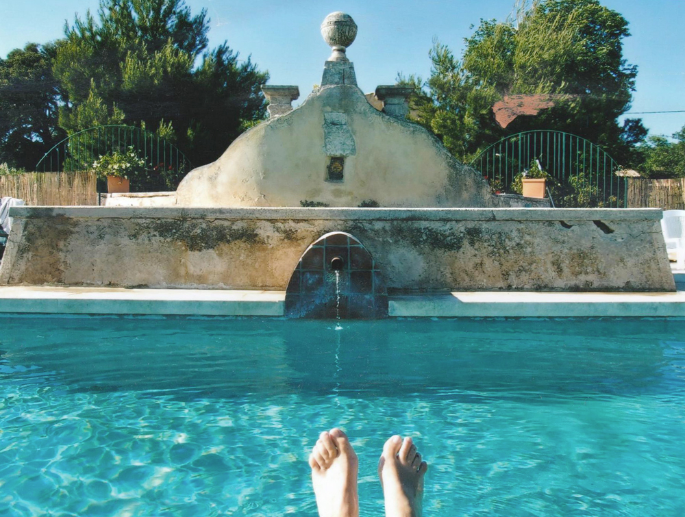 Vue exterieure piscine